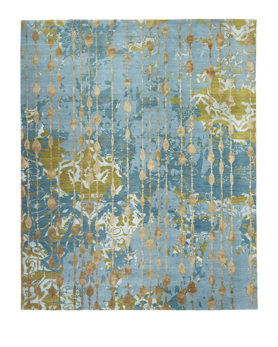 Image 2 of 2: Butterfly Dream Hand-Knotted Rug, 12' x 15'
