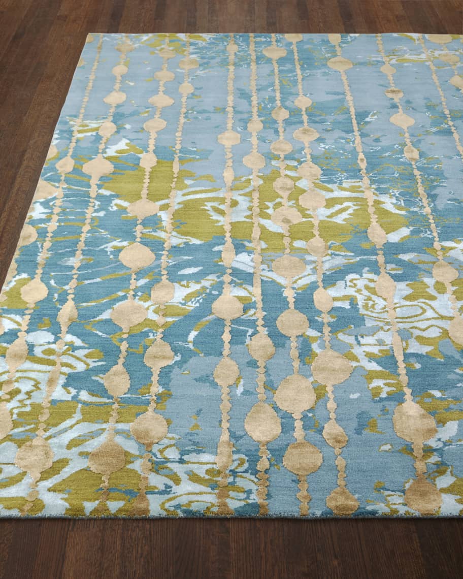 Image 1 of 2: Butterfly Dream Hand-Knotted Rug, 12' x 15'