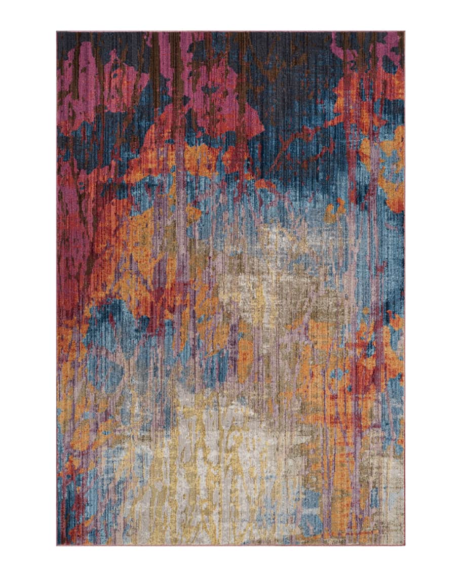 Image 1 of 1: Cora Power Loomed Rug, 6' x 9'