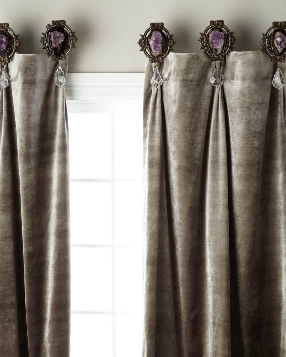 Image 1 of 2: Each Palermo Geode Curtain Tieback