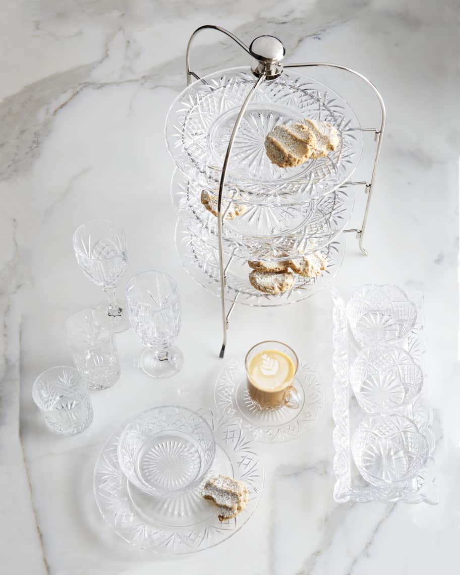 Image 2 of 3: 4-Piece Crystal Relish Server