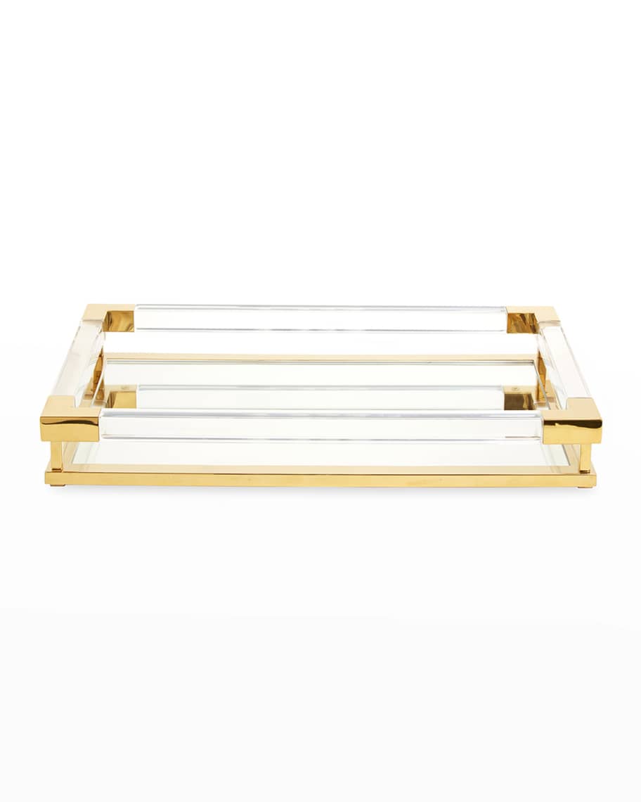 Jonathan Adler Jacques Small Decorative Tray, Brass Horchow