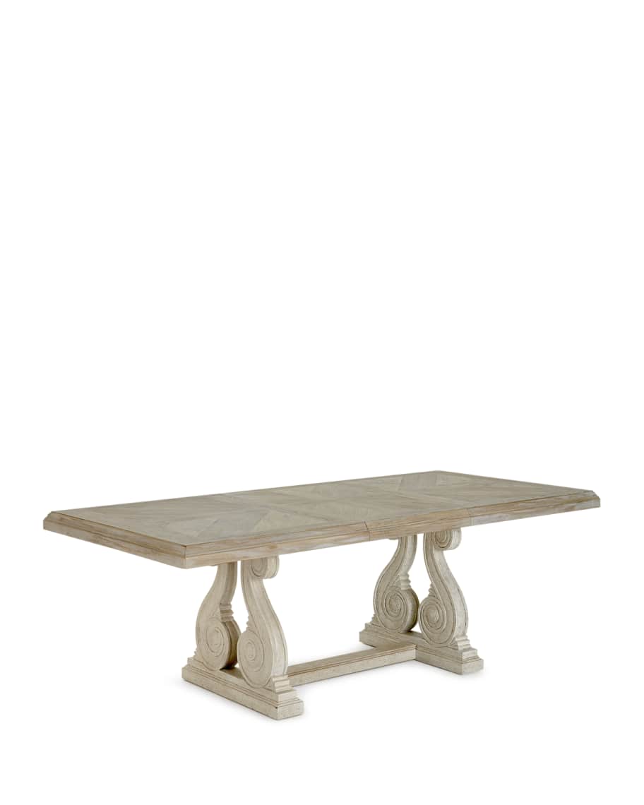 Image 3 of 3: Magdalen Pedestal Dining Table