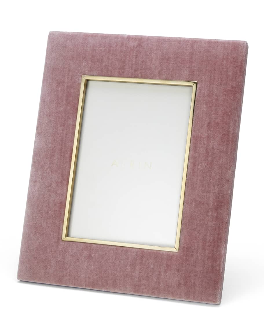 AERIN Valentina Velvet 5" x 7" Picture Frame Horchow