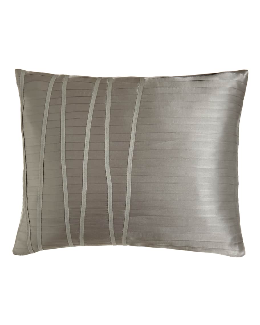 Image 1 of 1: Reflection Pleated Pillow, 16" x 20"