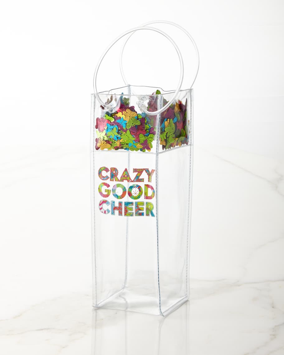Image 1 of 3: Crazy Good Cheer Wine Gift Bag