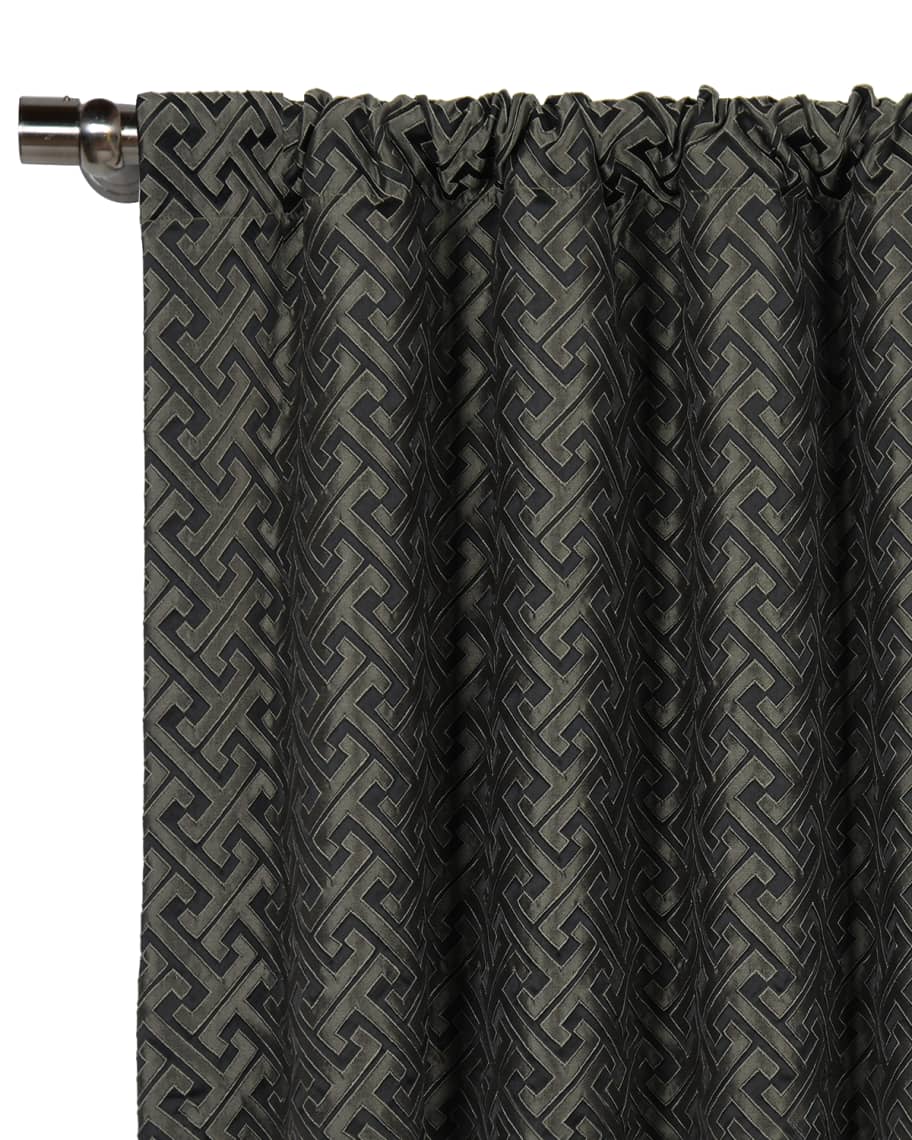 Image 1 of 1: Roscoe Rod Pocket Curtain Panel, 96"L