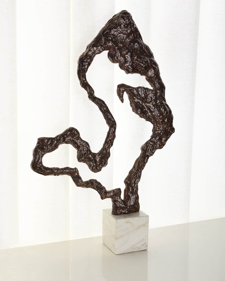 Image 1 of 2: Organic Bronze Sculpture