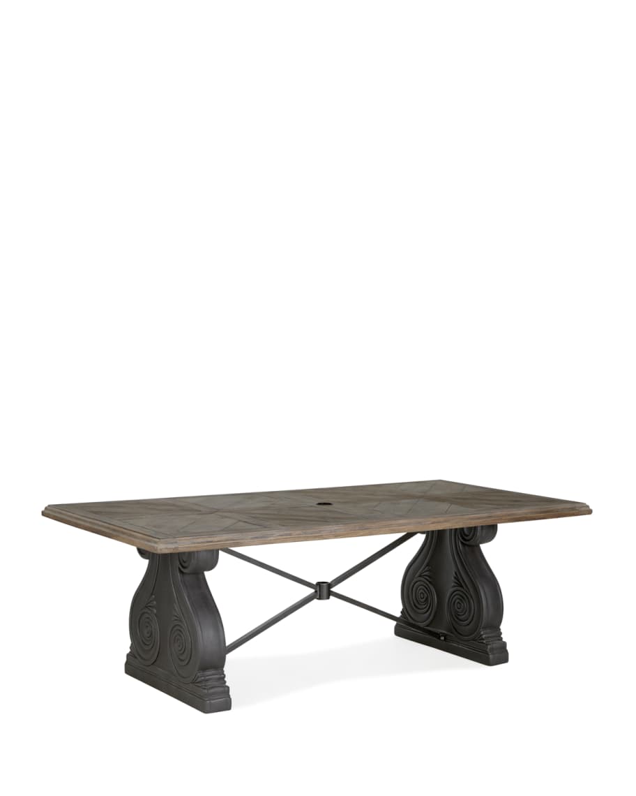 Image 2 of 4: Lyon Rectangle Dining Table