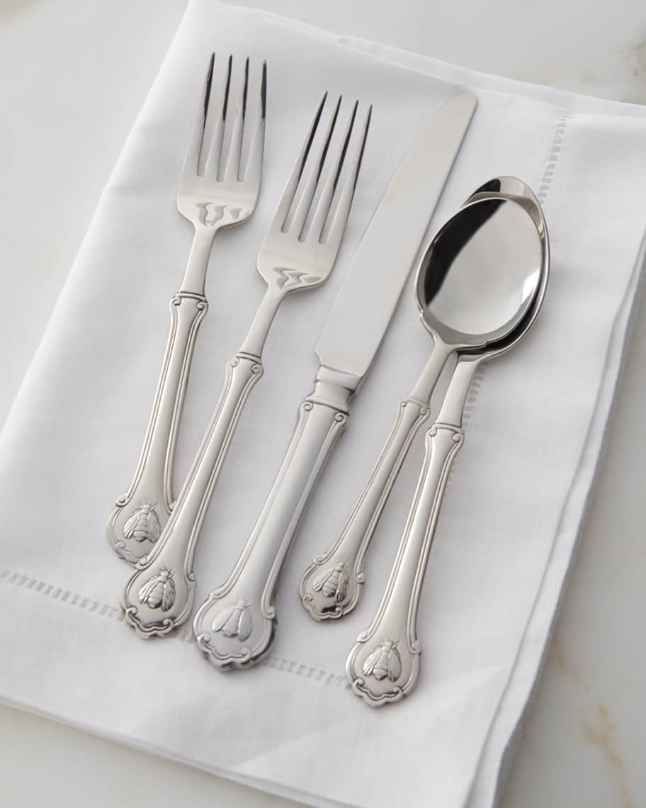 Wallace Silversmiths 45-Piece Napoleon Bee Flatware Service