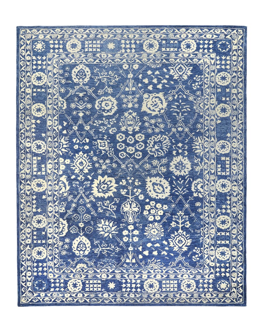 Image 2 of 2: Camelia Hand-Knotted Rug, 8' x 11'