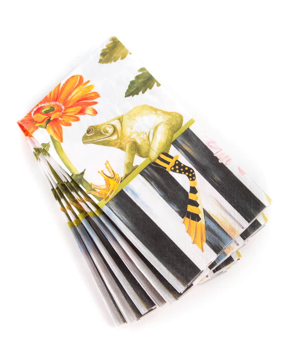 Image 2 of 2: Frog Paper Guest Napkins