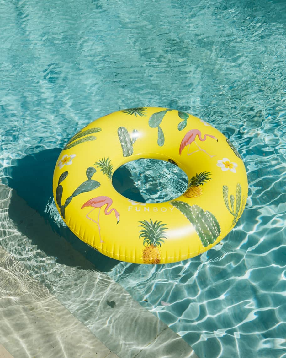 Image 2 of 2: Cactus Cooler Inflatable Pool Float