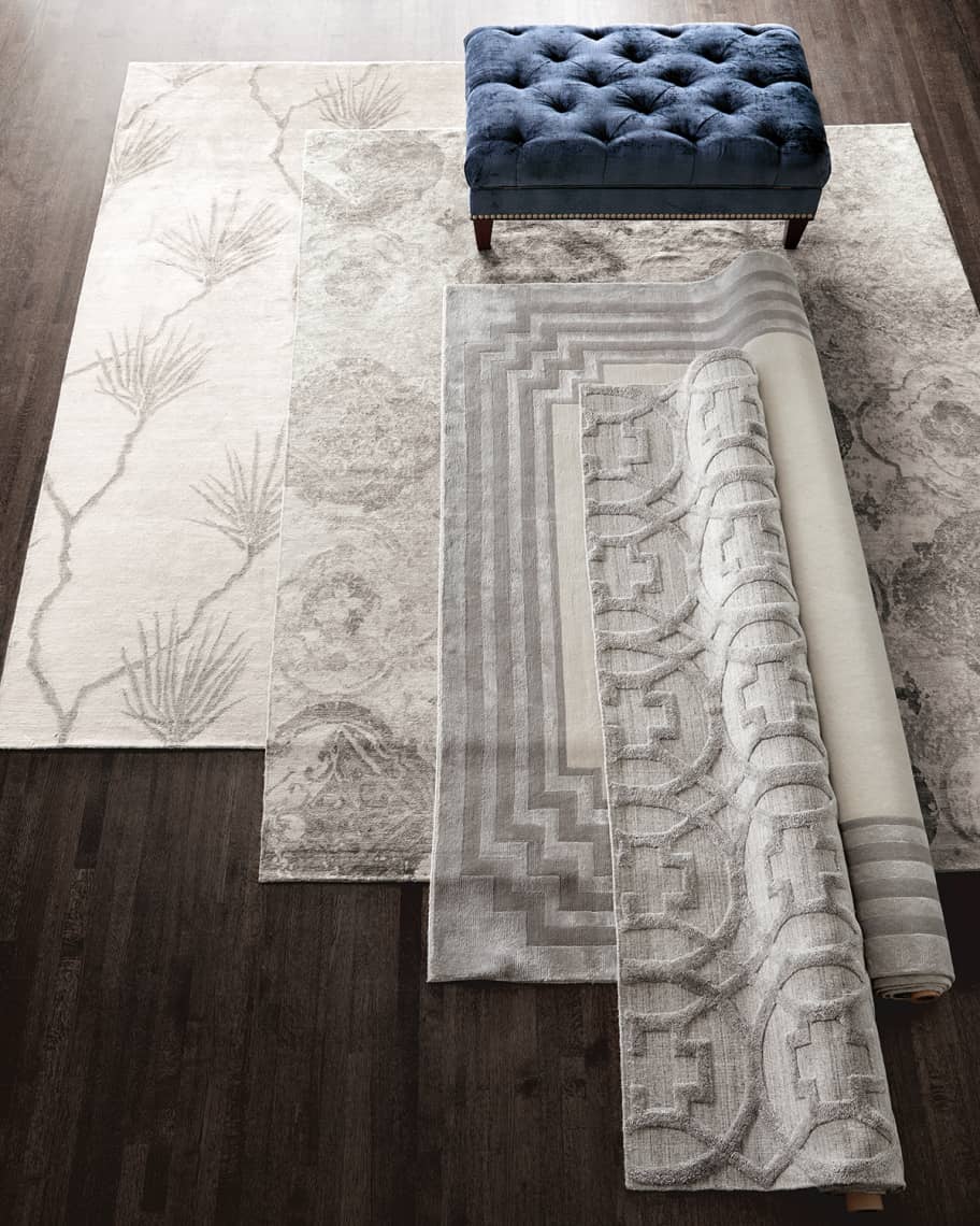 Image 2 of 5: Chattingham Hand-Knotted Rug, 6' x 9'