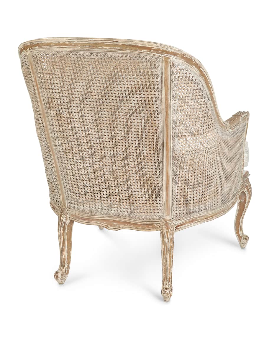 Cane back bergere chair deals