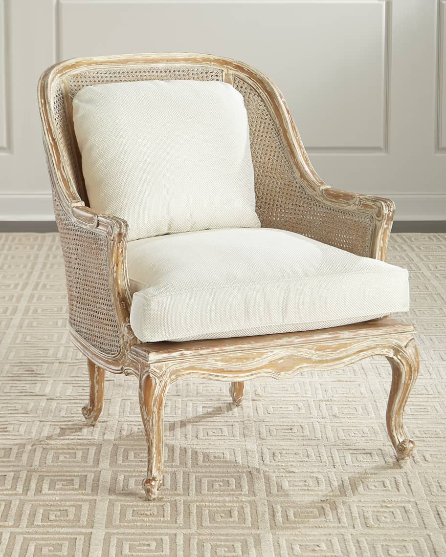 Cane back bergere chair clearance