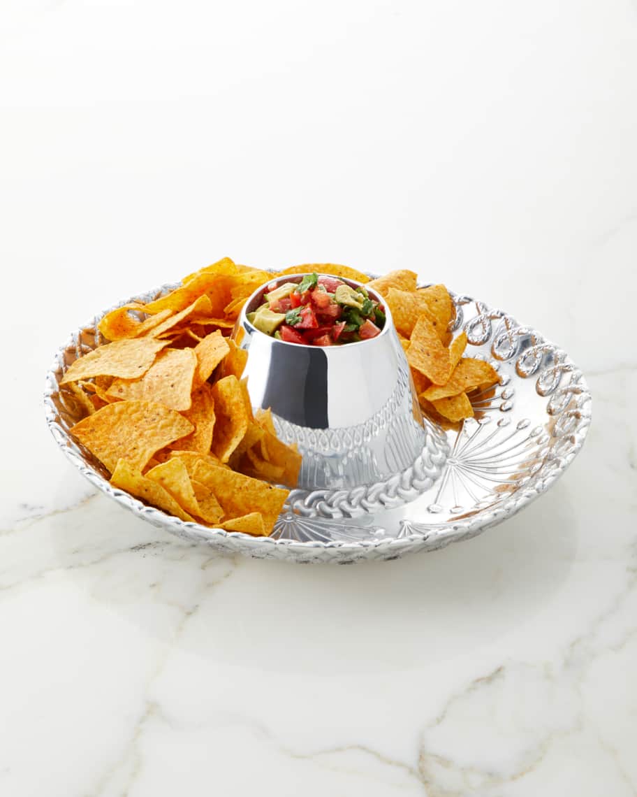 Image 1 of 1: Sombrero Chip Dip Platter