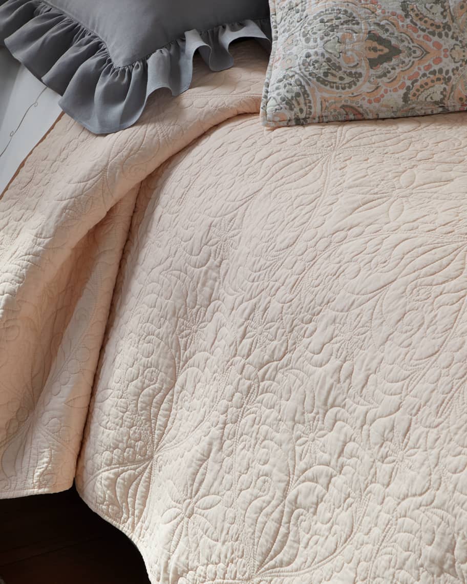 C & F Enterprises Micaela Matelasse King Quilt Set Horchow