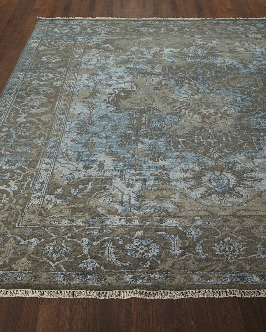 Image 1 of 4: Oath Veil Hand-Knotted Rug, 9' x 12'