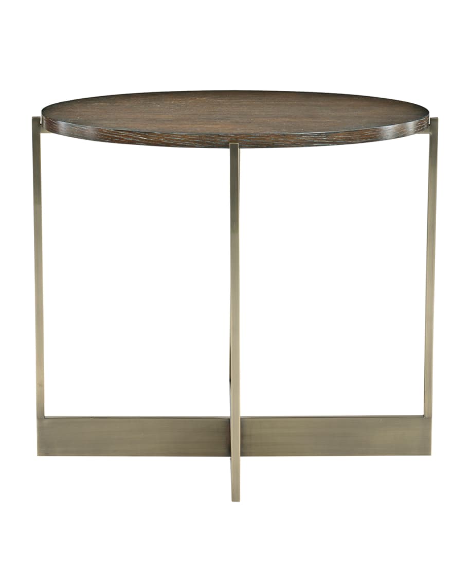 Image 2 of 3: Clarendon Oval End Table