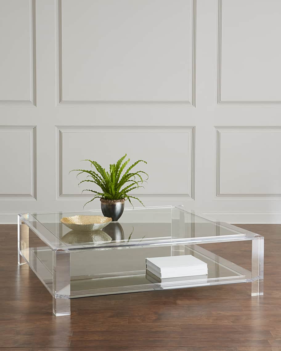 Acrylic coffee deals table