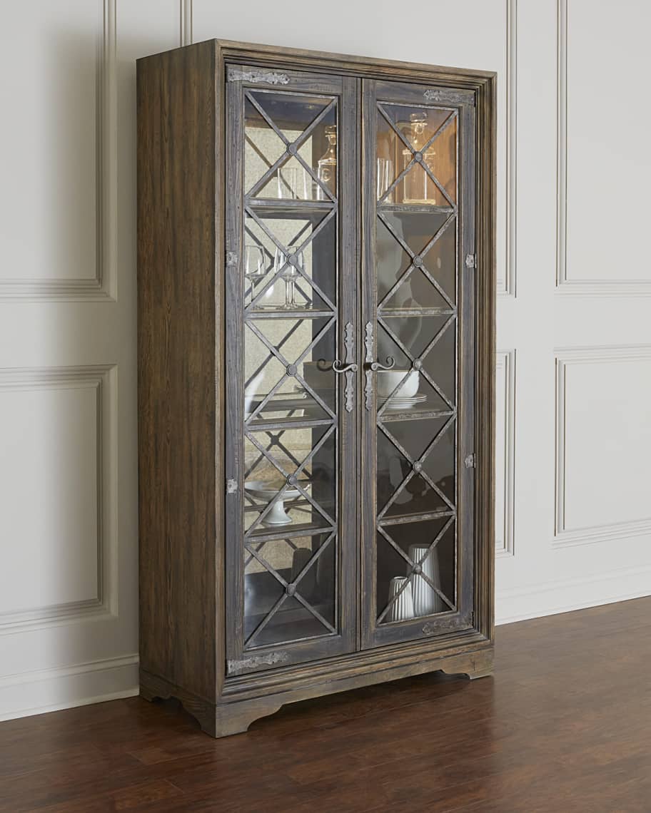 Hooker Furniture Casella Lighted Curio Cabinet Horchow