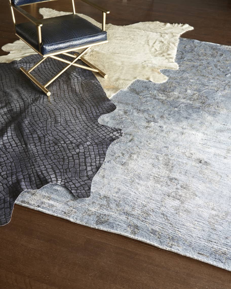 Image 2 of 4: Jubilant Sky Hand-Knotted Rug, 8' x 10'