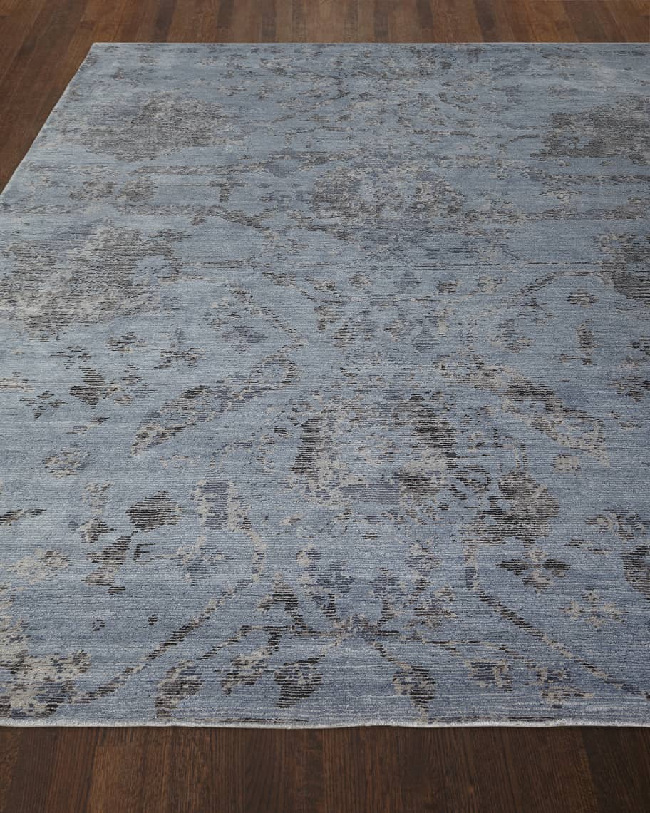 Image 1 of 4: Jubilant Sky Hand-Knotted Rug, 8' x 10'