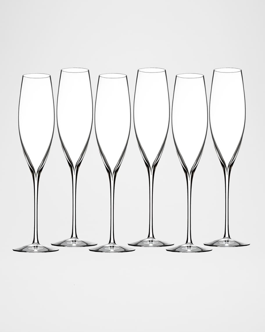 Waterford Crystal Elegance Classic Champagne Flutes, Set of 6 Horchow