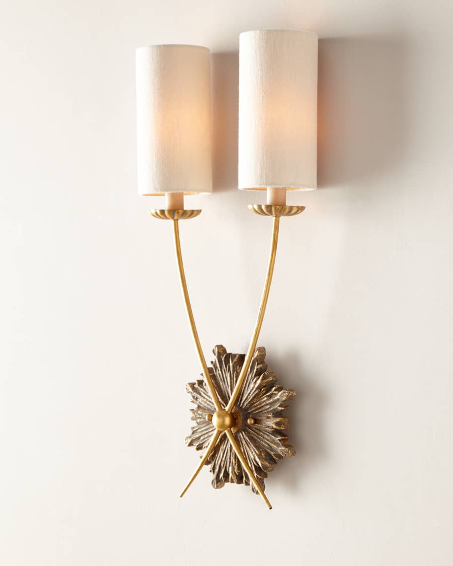 Image 2 of 2: Louis Sconce