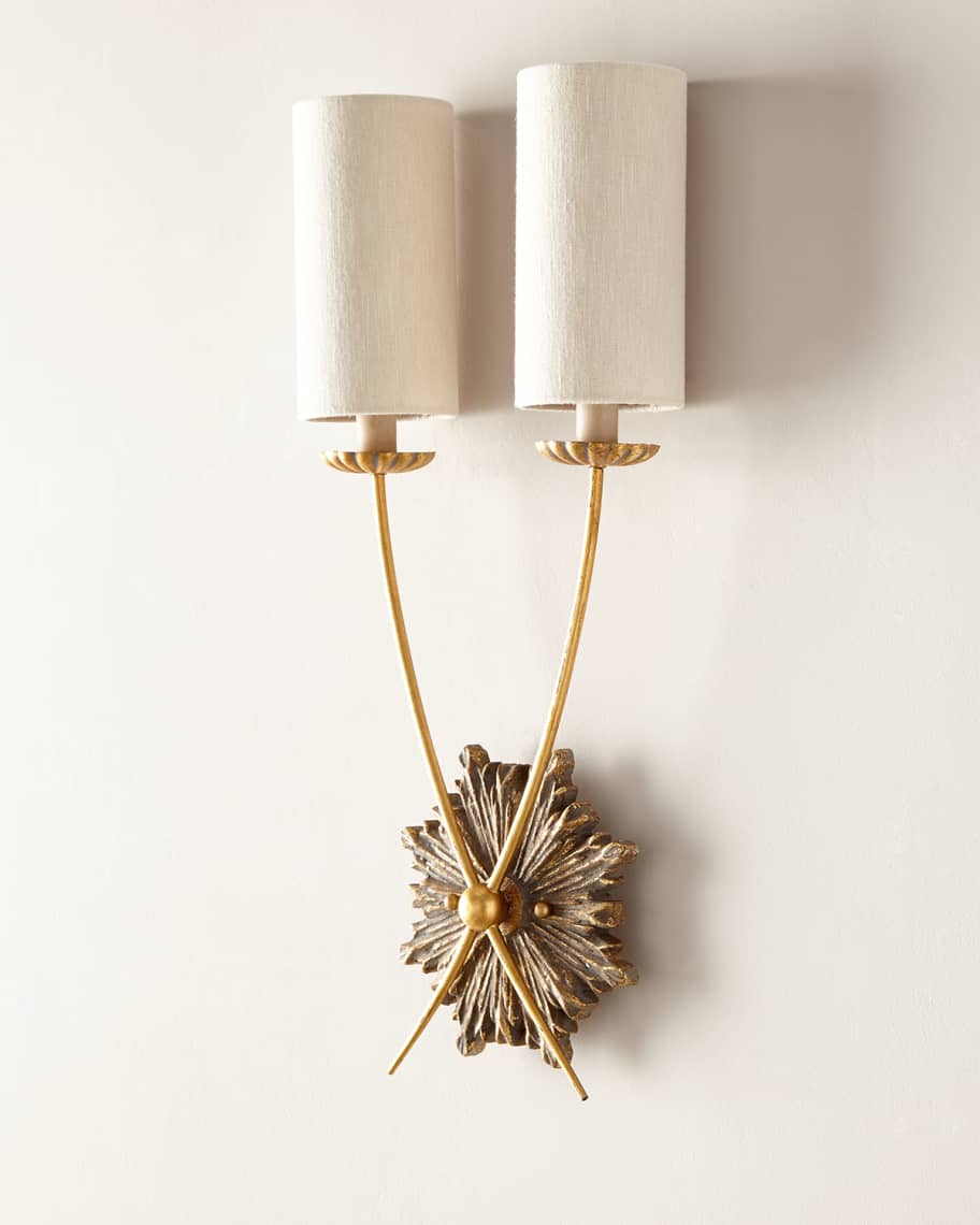 Image 1 of 2: Louis Sconce