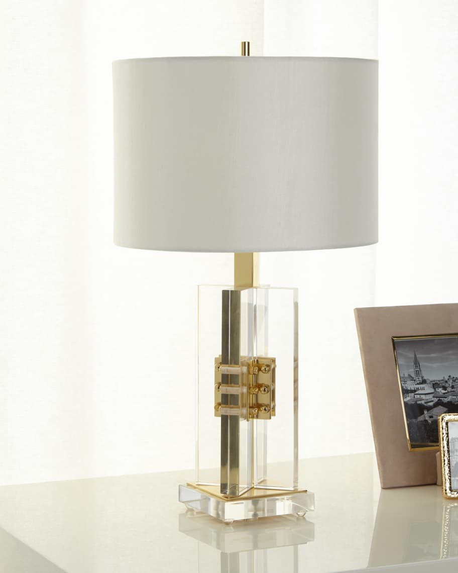 Acrylic table lamps top