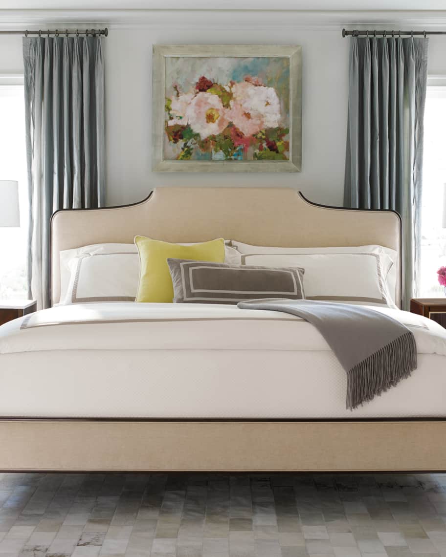 Image 1 of 2: Easy On The Eyes Upholstered Queen Bed