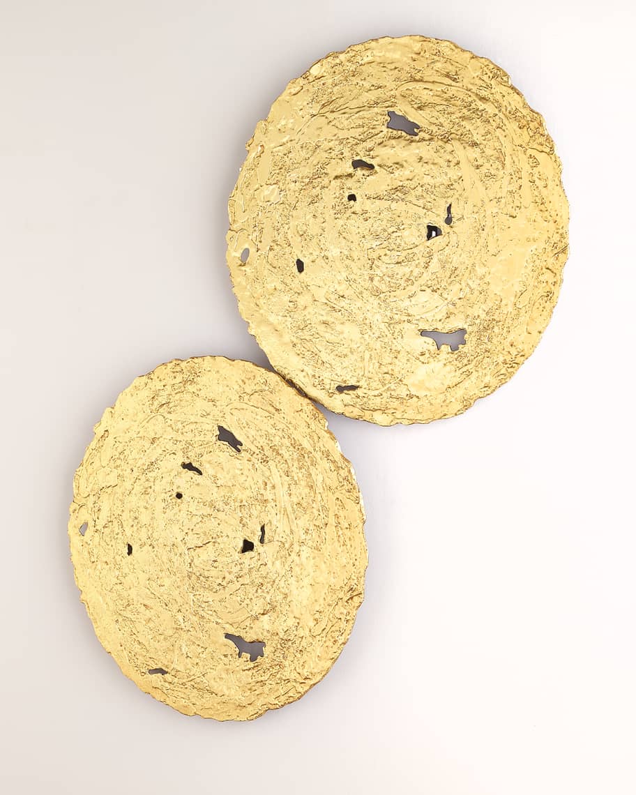 The Phillips Collection Medium Gold Circle Wall Decor Horchow