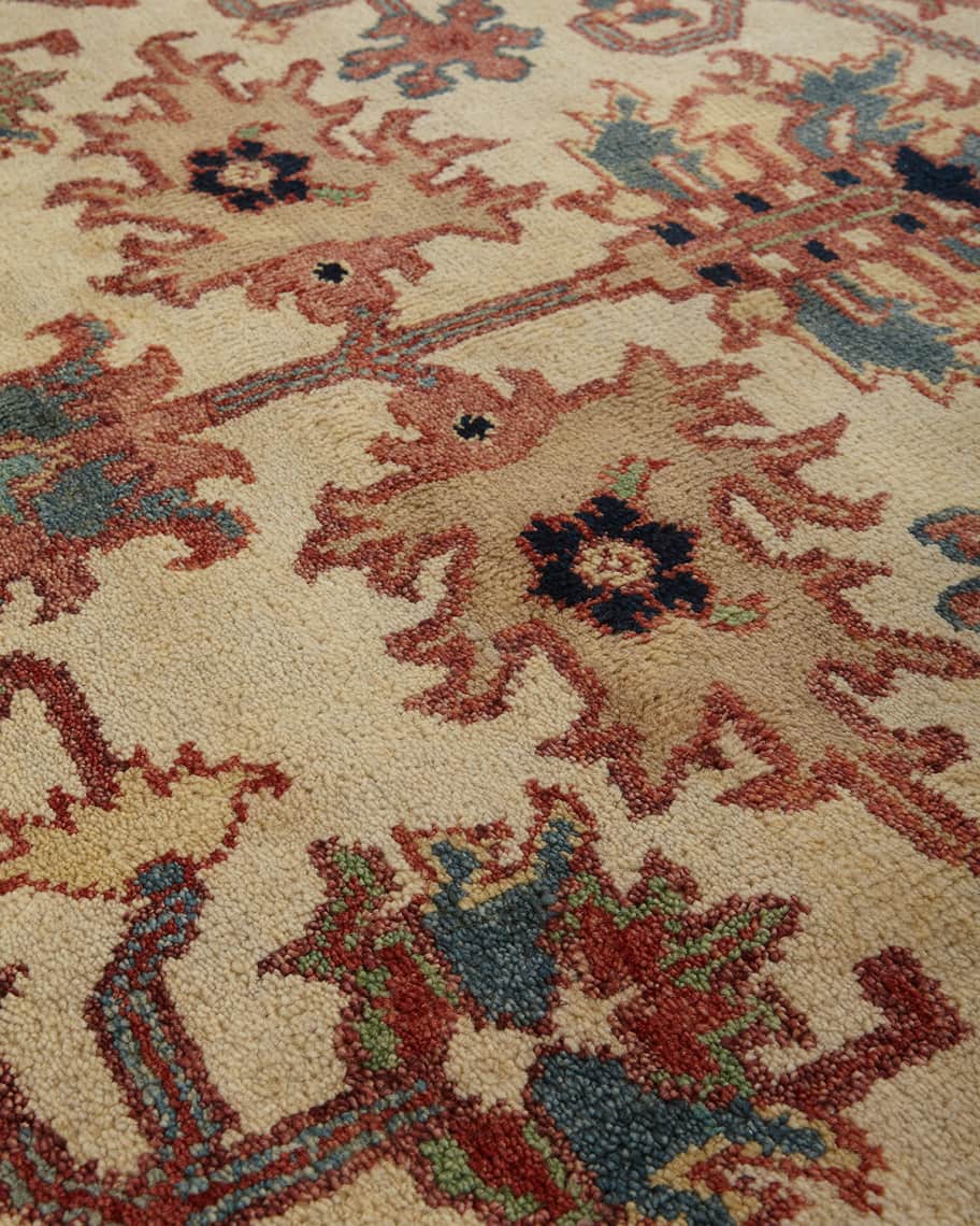 Image 2 of 3: Reyhan Hand-Knotted Rug, 10' x 14'