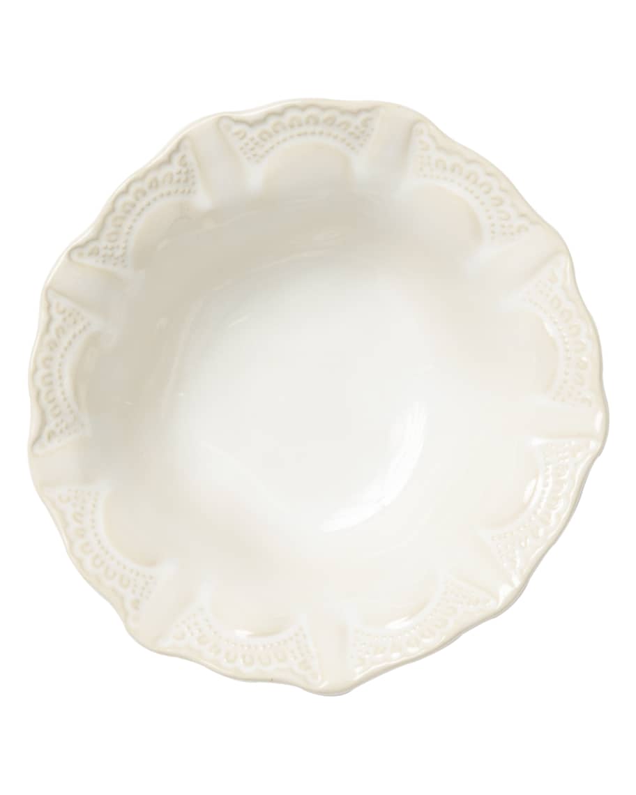 Vietri Incanto Stone Lace Cereal Bowl, Linen Horchow