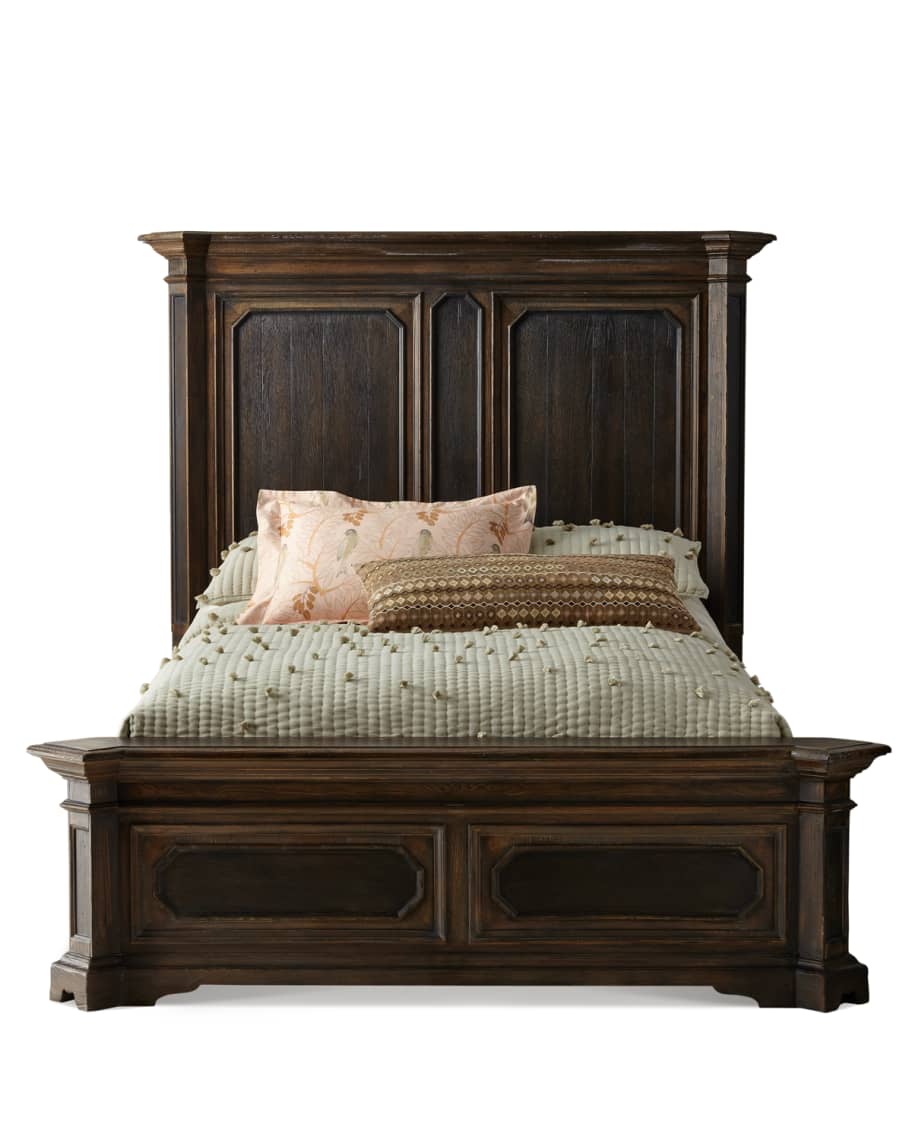 Image 2 of 2: Casella King Mansion Bed