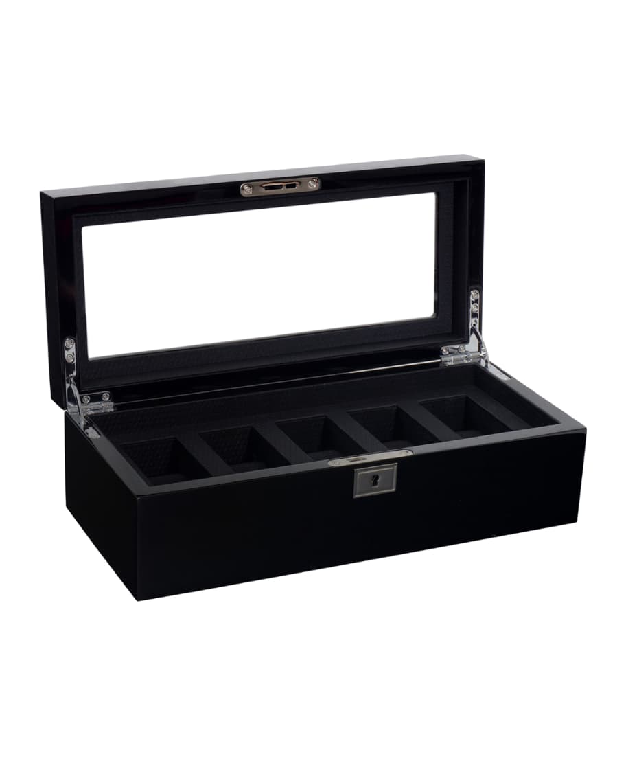 Wolf savoy 5 piece watch clearance box