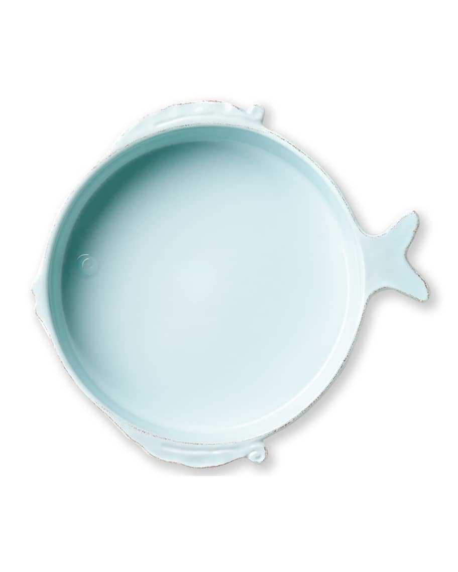Vietri Melamine Lastra Fish Medium Serving Bowl Horchow