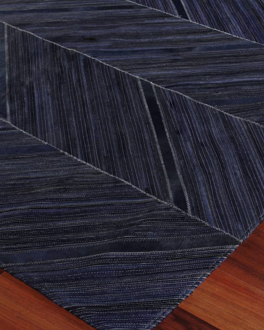Image 3 of 3: Vivie Hair-Hide Rug, 14' x 18'