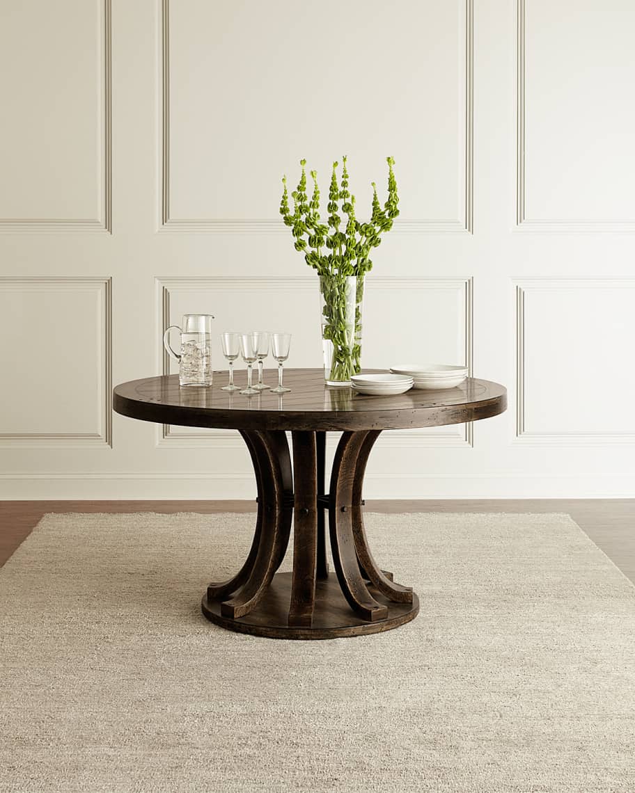 Image 2 of 3: Mecate Round Dining Table