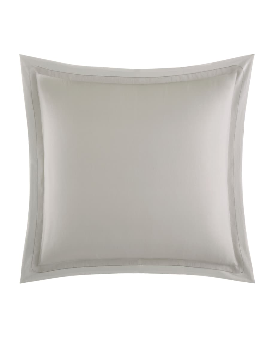Vera Wang Tulle Floral European Sham Horchow