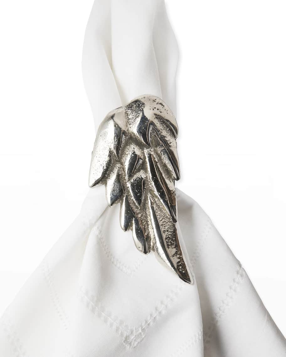 Jan Barboglio Ala Napkin Rings Set of 4 Horchow