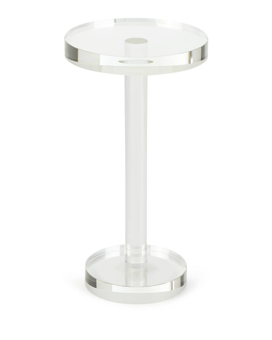 Lucite martini clearance table