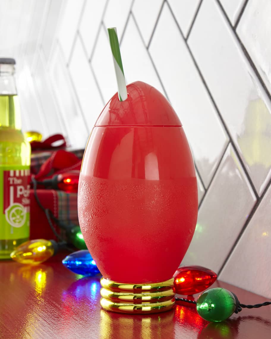 Image 1 of 2: Holiday Light Bulb Cup