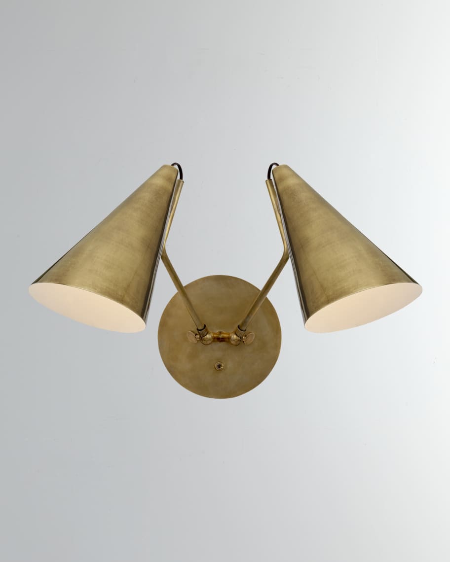 Visual Comfort Signature Clemente Double Sconce By AERIN Horchow