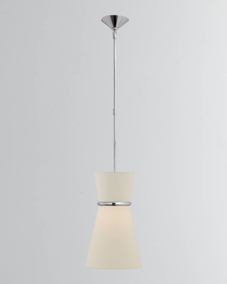 Visual Comfort Signature Clarkson Small Single Pendant By AERIN