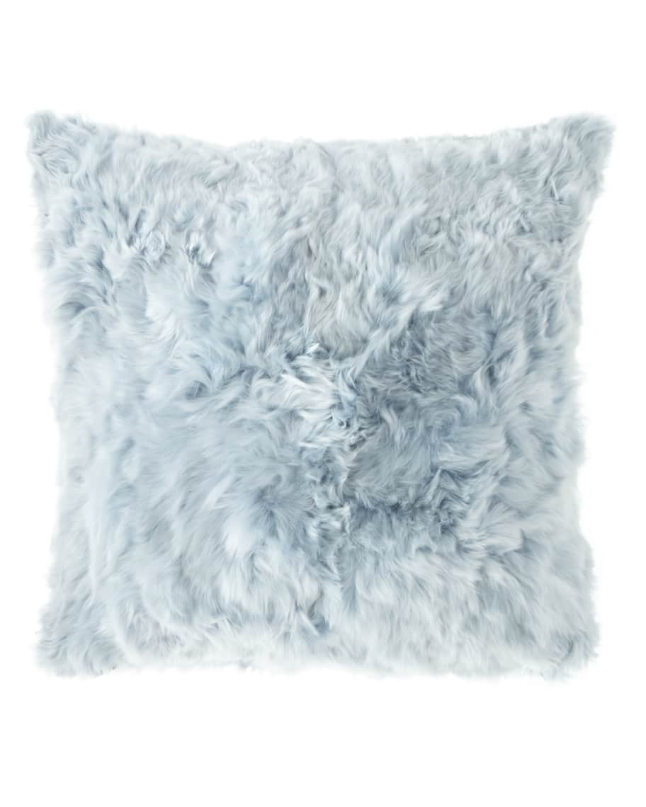 Image 1 of 1: Suri Alpaca Square Pillow