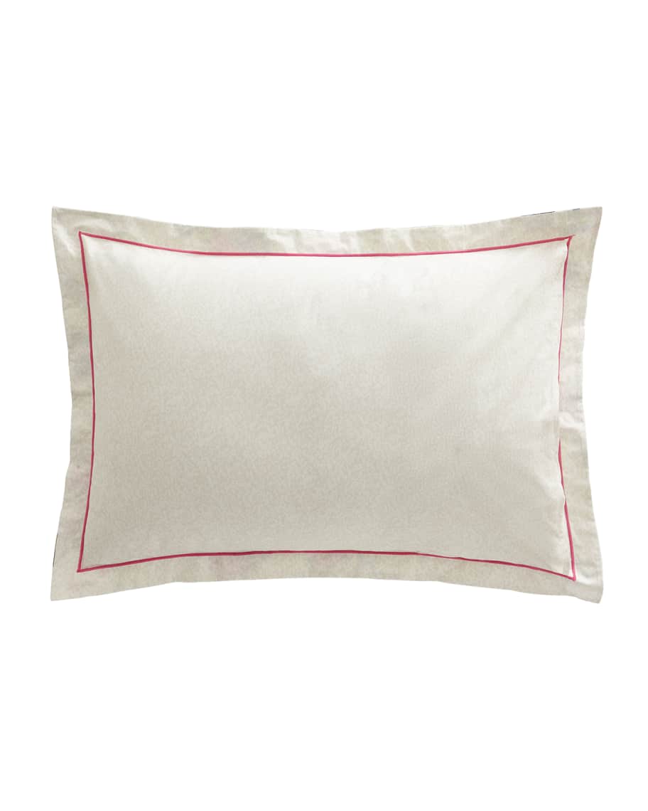 Image 2 of 2: Farandole Embroidered 200 Thread-Count Sham