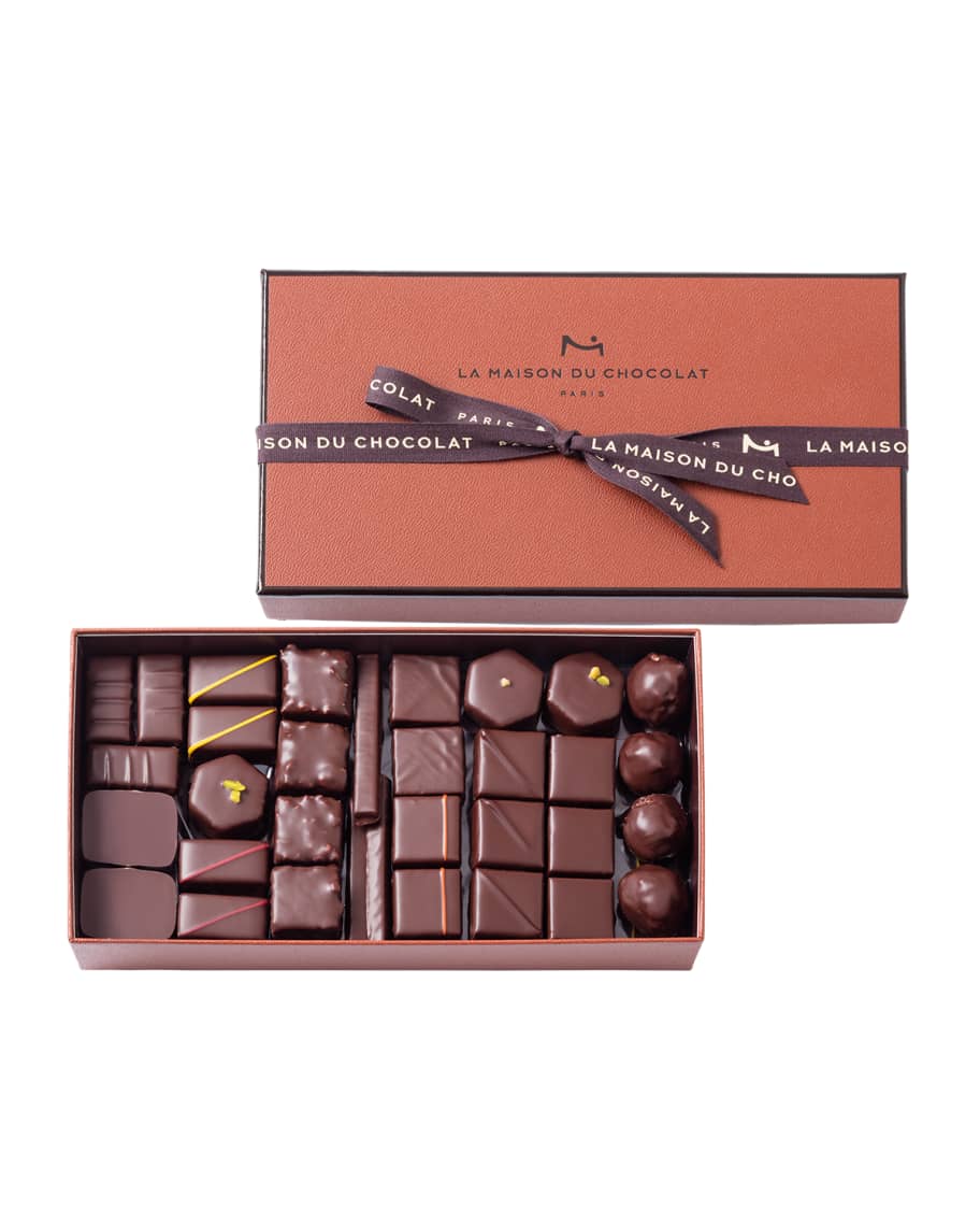 La Maison Du Chocolat 63-Piece Coffret Maison Dark Chocolate